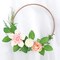 50-Piece Artificial Green Rose Leaves – Bulk Faux Greenery for DIY, Weddings, Birthdays, Bridal Showers, Centerpieces, and Home Décor
